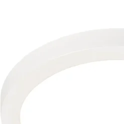 QAZQA Einbau- oder Aufbaustrahler weiß 22 cm inkl. LED 3 Stufen dimmbar bis warm - Trans