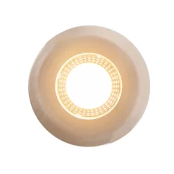 QAZQA Einbaustrahler Silber inkl. LED 3-Stufen-Dimmbar IP44 - Ulo