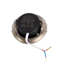 QAZQA Einbaustrahler Silber inkl. LED 3-Stufen-Dimmbar IP44 - Ulo