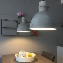 QAZQA 2er Set Country Hängelampen grau - Dory