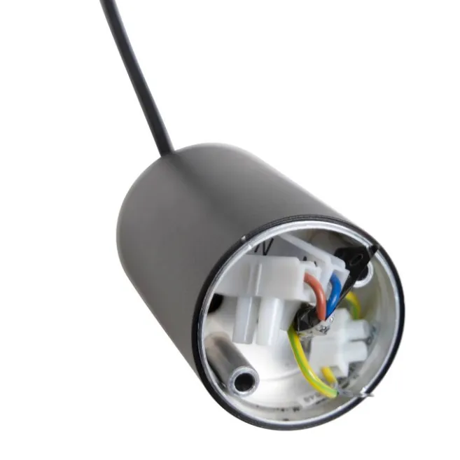 QAZQA 2er Set Design Hängelampen schwarz - Tuba klein