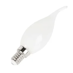 LUEDD 5er Set E14 dimmbare LED Glühlampen F35 matt 3W