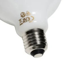 LUEDD 5er Set E27 dimmbare LED-Glühbirnen Opal G95 5W 450lm 3000K
