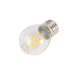 LUEDD 5er Set E27 dimmbare LED-Glühbirnen P45 4W 330lm 2100K