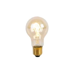 LUEDD 5er Set E27 LED Spiral Filament Glühbirnen A60 Goldline 2W 150lm 2200K