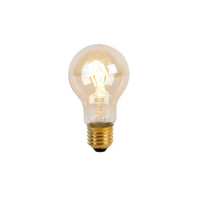 LUEDD 5er Set E27 LED Spiral Filament Glühbirnen A60 Goldline 2W 150lm 2200K