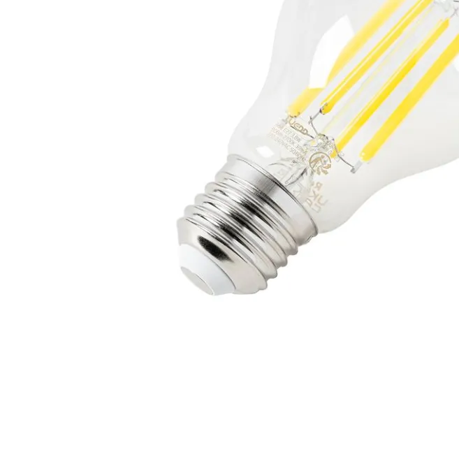 LUEDD 5er Set E27 LED-Glühbirnen A60 Klar 3,8W 806lm 2700K