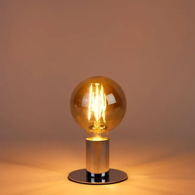 LUEDD 5er Set E27 3-Stufen dimmbar LED Glühbirnen G95 Gold Glas 5W 380lm 2200K