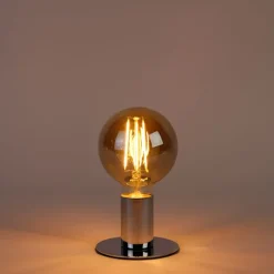 LUEDD 5er Set E27 3-Stufen dimmbar LED Glühbirnen G95 Gold Glas 5W 380lm 2200K