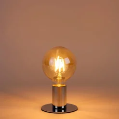 LUEDD 5er Set E27 3-Stufen dimmbar LED Glühbirnen G95 Goldline 5W 530lm 2200K