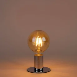 LUEDD 5er Set E27 3-Stufen dimmbar LED Glühbirnen G95 Goldline 5W 530lm 2200K