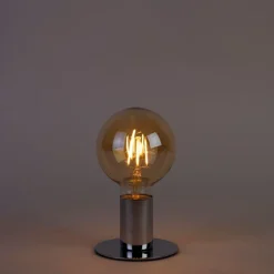 LUEDD 5er Set E27 3-Stufen dimmbar LED Glühbirnen G95 Goldline 5W 530lm 2200K