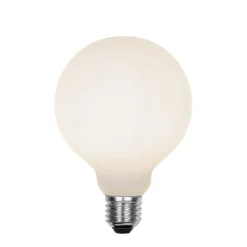 LUEDD 5er Set E27 3-Stufen dimmbar LED Glühbirnen G95 Matt 5W 550lm 3000K