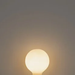 LUEDD 5er Set E27 3-Stufen dimmbar LED Glühbirnen G95 Matt 5W 550lm 3000K