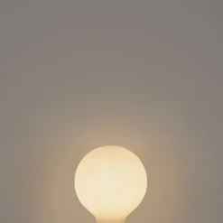 LUEDD 5er Set E27 3-Stufen dimmbar LED Glühbirnen G95 Matt 5W 550lm 3000K