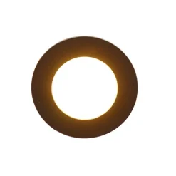 QAZQA 6er Set Einbaustrahler schwarz inkl. LED 3-Stufen dimmbar IP65 - Blanca