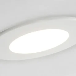 QAZQA 3er Set Einbaustrahler weiß inkl. LED 3000K 4W IP65 - Blanca