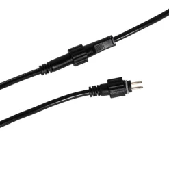 QAZQA 4er Set Erdspießstrahler schwarz inkl. LED IP65 Solar wiederaufladbar - Garly