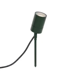 QAZQA Erdspießstrahler dunkelgrün verstellbar IP44 - Solo