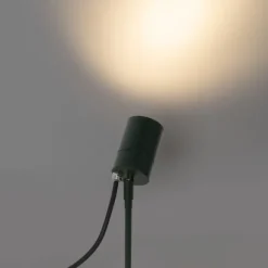 QAZQA Erdspießstrahler dunkelgrün verstellbar IP44 - Solo