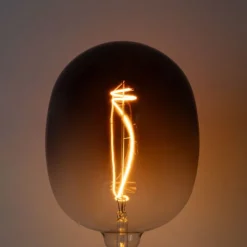 LUEDD 5er-Set E27 Dimmbare LED-Glühbirnen G170 Braun 4,9W 130 lm 1800K