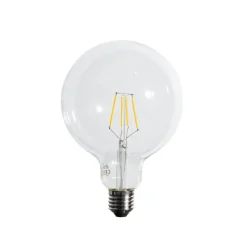 LUEDD 5er-Set E27 3-Stufen-Dimmbare LED-Spiralfilament-Glühbirnen G125 4W 450 lm 2700K