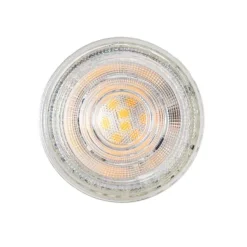 LUEDD 5er-Set GU10 50mm Dimmbare Kelvin LED-Lampen Klar 4,9W 400 lm 2200-3000K