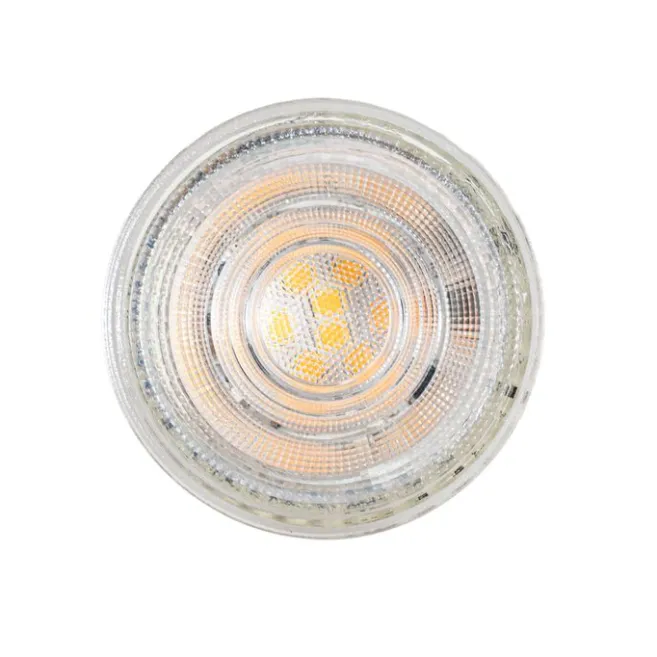 LUEDD 5er-Set GU10 50mm Dimmbare Kelvin LED-Lampen Klar 4,9W 400 lm 2200-3000K