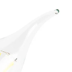 LUEDD 3er-Set LED-Filament-Kerzenlampe E14 3W 2700K 250lm F35 dimmbar klar