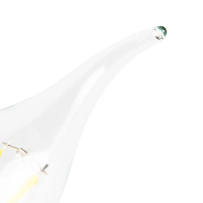 LUEDD 3er-Set LED-Filament-Kerzenlampe E14 3W 2700K 250lm F35 dimmbar klar