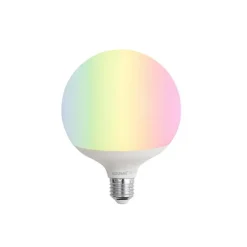 LUUMR 5er-Set Smart E27 LED-Glühbirnen G120 Matt RGBW 9W 806 lm 2700-6500K