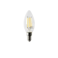 LUEDD 5er-Set Smart E14 LED-Lampen B35 4,5W 470 lm 2700K