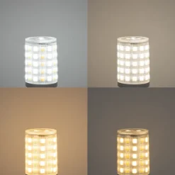 LUUMR 5er-Set Smart G9 Dimmbare LED-Lampen Klar 2.5W 250 lm 2700-6500K