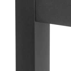 QAZQA 3er-Set smarte Außenstandleuchten schwarz 65cm IP44 - Baleno