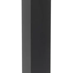 QAZQA 3er-Set smarte Außenstandleuchten schwarz 65cm IP44 - Baleno