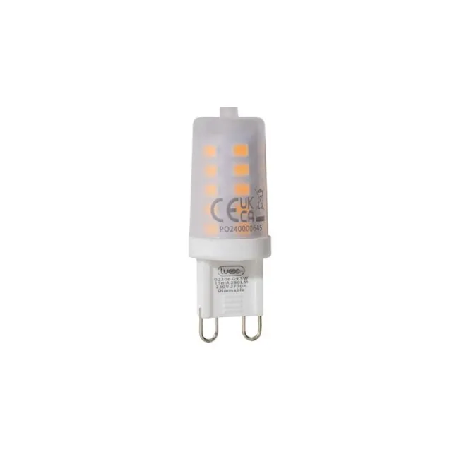 LUEDD G9 Dimmbare LED-Glühbirne Matt 3W 280 lm 2700K