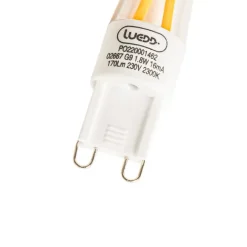 LUEDD G9 LED-Filamentlampe 1,8W 170 lm 2300K