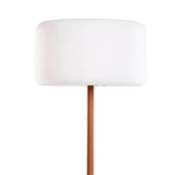 Newgarden Garten-Stehleuchte weiß inkl. dimmbarer solarbetriebener LED IP65 - Chloe Plant