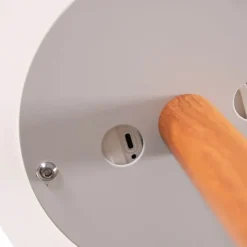 Newgarden Garten-Stehleuchte weiß inkl. dimmbarer solarbetriebener LED IP65 - Chloe Plant