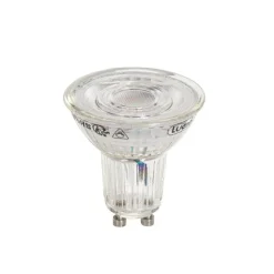 LUEDD GU10 50mm dimmbare Kelvin LED-Glühbirne klar 4,9W 400 lm 2200-3000K
