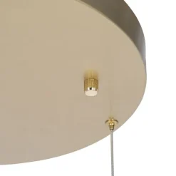 QAZQA Hängelampe Messing rund inkl. LED 3-Stufen dimmbar 3-Licht - Lyani