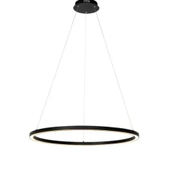 QAZQA Professional Hängelampe schwarz 80 cm inkl. LED 3-stufig dimmbar - Girello