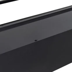 QAZQA Industrielle Hängelampe schwarz mit Gestell 4-flammig GU10 - Cage Rack