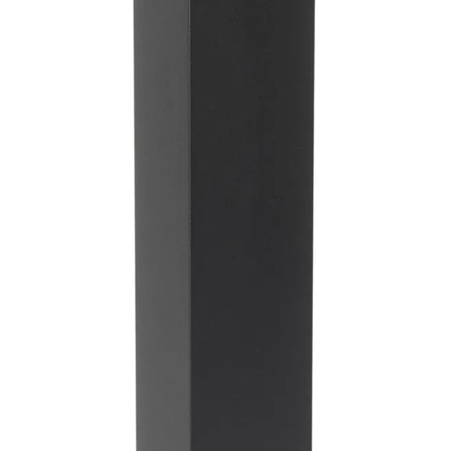 Kinder QAZQA Industrielle stehende Außenlampe schwarz 65 cm IP44 - Baleno