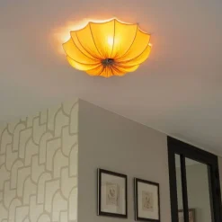 Kinder QAZQA Japandi Deckenleuchte Beige 52cm 3-flammig - Plu