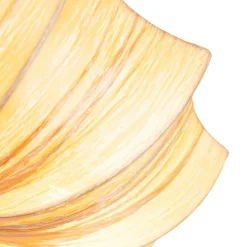 Kinder QAZQA Japandi Deckenleuchte Beige 52cm 3-flammig - Plu