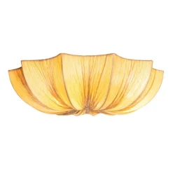 Kinder QAZQA Japandi Deckenleuchte Beige 52cm 3-flammig - Plu