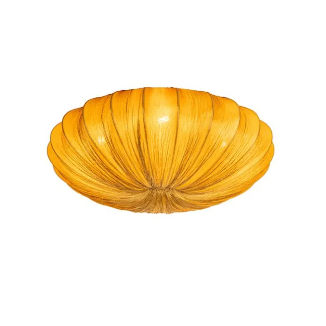 Kinder QAZQA Japandi Deckenleuchte Gold 60cm 5-flammig - Plu