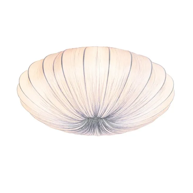 Kinder QAZQA Japandi Deckenleuchte Grau 60cm 5-flammig - Plu