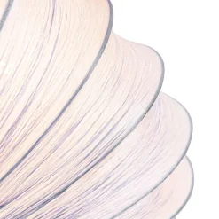 Kinder QAZQA Japandi Deckenleuchte Grau 60cm 5-flammig - Plu